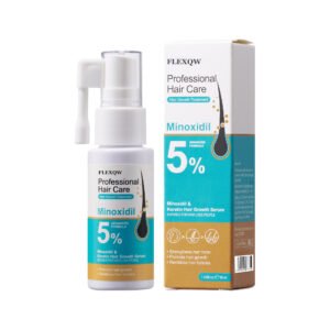 5% minoxidil + keratin hair regrowth serum