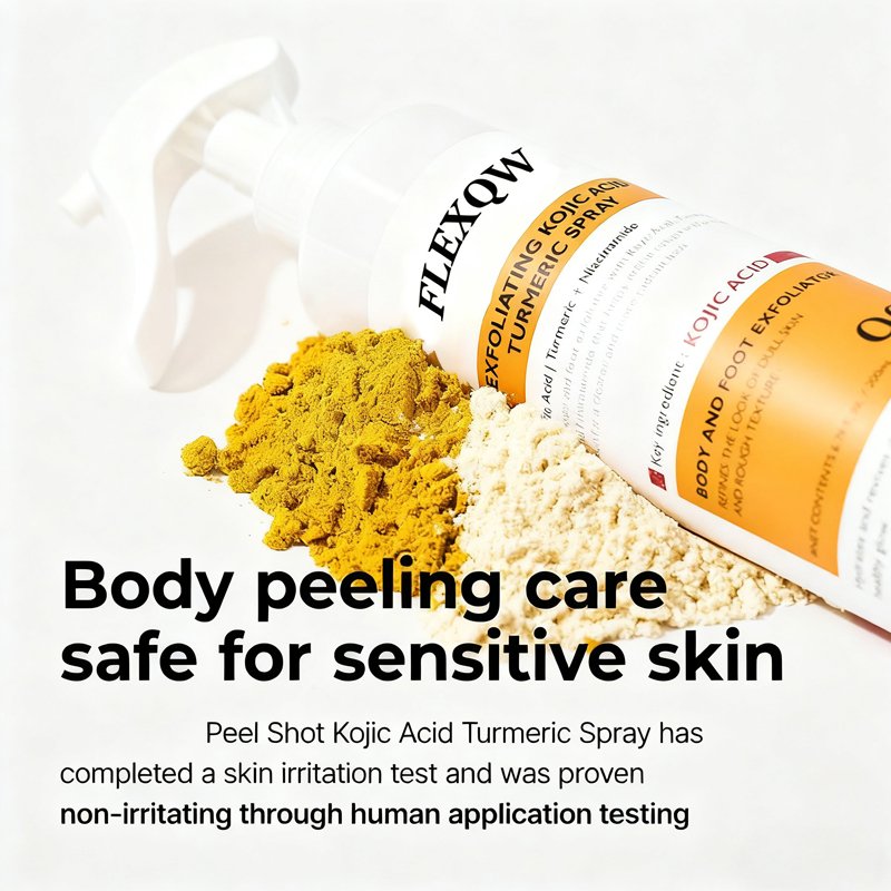 turmeric & kojic acid exfoliating spray turmeric & kojic acid exfoliating spray