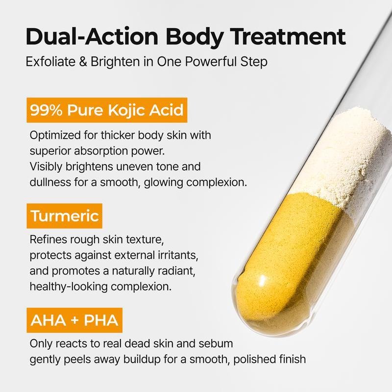 turmeric & kojic acid exfoliating spray turmeric & kojic acid exfoliating spray